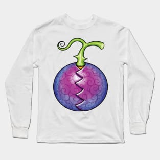 Baku Baku no Mi Devil Fruit [no word] Long Sleeve T-Shirt